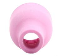 Paquete de 10 boquillas de soldadura de loza para soldadores MIG y argón para soldadores TIG, puntas de blindaje de gas de cerámica para antorchas QQ-300A/500A, resistentes al calor, 9,4-18 mm