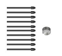 Paquete de 10 puntas de bolígrafo de artista PW517 PW110 para puntas sensibles a la presión KD200 y puntas ergonómicas de fieltro con clip