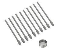 Paquete de 10 puntas de bolígrafo de artista PW517 PW110 para puntas sensibles a la presión KD200 y puntas ergonómicas de fieltro con clip