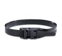 Paquete de 100 abrazaderas negras de cabeza plana PA11 265X9mm ROBUSTO LPH962