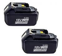 Paquete de 2 baterías compatibles con Makita 18v 6.0 Ah Lxt Li-ion Bl1850b Bl1830b Bl1860b inalámbricas