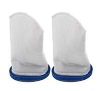 Paquete de 2 bolsas de filtro de vacío de piscina de mano compatibles con intex P30X022XF PBW022XF P30X022SS, bolsas de filtro de repuesto multicapa