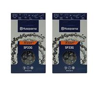 Paquete de 2 cadenas originales Husqvarna X-Cut de 18 pulgadas 581643672 325 paso 50 calibre sustituye a H30-72 compatible con 336 339XP 340 345 346XP 350 351 353 435 440