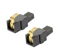 Paquete de 2 cepillos de carbono para llave eléctrica, compatibles con CB415 CB417 6905H HP1030 HR2400, piezas de repuesto de herramienta eléctrica de 6 x 9 x 19 mm para trabajos de perforación y