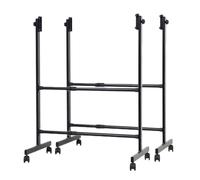 Paquete De 2 Soportes De Metal Ajustables Para Pizarra Blanca