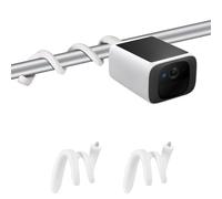 Paquete de 2 soportes giratorios flexibles compatibles con eufy SoloCam S220/C210, eufyCam 2C/2C Pro, 3/S330, 3C/S300, soporte de cámara de seguridad resistente a la intemperie para cámaras interiores