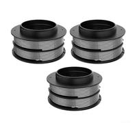 Paquete de 3 bobinas de recortadora con línea para Greenworks 2930507 GST1246 GD40BC GD40BC- Piezas de repuesto de nailon de 5,2 m y 2 mm, para fácil instalación de césped para accesorios de