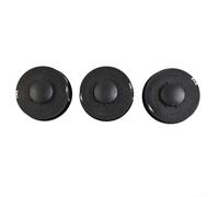 Paquete de 3 cabezales de recortadora para GC-ET 4530 para rtv 400 550, carrete de cuerda de nailon de 1,6 mm de diámetro, piezas de repuesto para cuidado al aire libre
