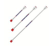 Paquete de 3 varillas de extensión para pistola pulverizadora sin aire (20, 11,8, 7,8 pulgadas) con cubierta protectora roja, herramienta de repuesto Universal para sin aire