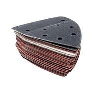 Paquete de 30 hojas de lijado de madera para lijadora múltiple Parkside lijadora triangular lijadora delta PMS 160 A1 - LIDL IAN 346213 lijadora lijadora de mano lijadora multifuncional