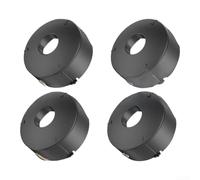Paquete de 4 cubiertas de bobina F016L71088 para Bosch ART Combitrim Easy Trim - Tapa de bobina de nailon ABS Pieza de repuesto Accesorio de recortadora de césped