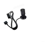Paquete de 4 focos LED regulables USB 5V, aluminio ajustable para mini proyector de luz con cable de 1,5 m para vitrina, joyero, decoración del hogar, color negro