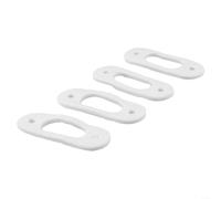 Paquete de 4 juntas de electrodo 981330 para calderas Vaillant EcoTEC Pro 24 28 y ecoTEC Plus, pieza de repuesto de arandela de fibra para modelos VUW 246/5-3 y 286/5-3 del Reino Unido
