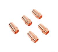 Paquete de 5 boquillas de gas de soldadura MIG de 5/8 pulgadas 24CT-62-S de cobre resistente para linterna Lincoln de 450 amperios