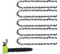 Paquete de 5 cadenas de motosierra de 14 pulgadas, 52 eslabones de transmisión de 3/8 pulgadas, paso LP de 0.050 pulgadas, para Craftsman, Echo CS-310, Poulan 190, Ryobi RY3714, Husqvarna 120, Makita,