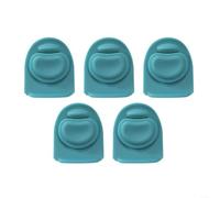 Paquete de 5 tapones de silicona para botellas de agua Owala de 18 a 40 onzas, juntas de sellado de grado alimenticio, piezas de repuesto a prueba de fugas, gris, negro, azul, rosa, rojo para
