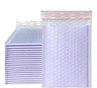 Paquete de 50 sobres de burbujas bolsas de embalaje moradas sobres rellenos autosellantes embalaje de envío protección anticaída-50 piezas-18 * 23cm