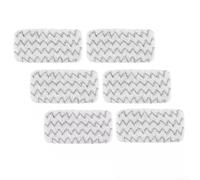Paquete de 6 almohadillas desechables para fregona Swiffer Power Mop compatibles con Multi para limpiador de suelos de superficie, recambios morados, tamaño 25,5 x 11,5 cm