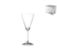 Paquete De 6 Copas De Vidrio Modelo Jazz De Color Transparente Para Vino