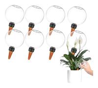 Paquete de 8 esferas de riego para plantas, bolas de autorriego automáticas para plantas de interior, balcón y jardín, dispensador de agua g