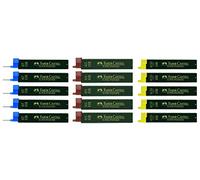 Paquete de ahorro de 15 minas Faber Castell Super-POLYMER 0.35 | 0.5 | 0.7 HB (HB 0.3 | 0.5 | 0.7)