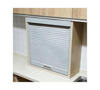 Paquete de puertas plegables para el acuerdo, kit for puerta de persiana Easy Rollup, armario caravana, tornillos para manija, dimensiones múltiples (28 x 20 in/71 x 50 cm)