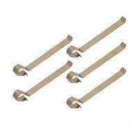 Paquete de resorte de metal para placa de descarga, pieza de reparación de cisterna de inodoro, mecanismo de botón de inodoro oculto, reemplazo de artículos sanitarios de baño, para descarga de tanque