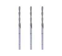 Paquete múltiple de brocas espirales Dremel 561, 3 brocas con un diámetro de corte de 3,2 mm para cortar madera, plástico, paneles de yeso, metal blando, hormigón celular, cerámica y ladrillos
