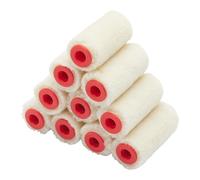 Paquete ProDec de 10 micro rodillos de mohair brillante de 2 pulgadas para un acabado liso con pinturas brillantes y satinadas, barnices y tintes de madera en rodapiés, alféizares de ventanas, puertas