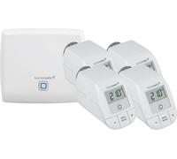 Paquete que incluye: Punto de acceso Homematic IP + 4 termostatos inteligentes básicos HKT para radiadores