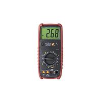 Paquete Testboy AZUBI con TB 313, TB 40 Simple y TV Schuki 3 A (protección automática del rango de medición, señalización LED, pantalla óptica con 10 LED) rojo/negro