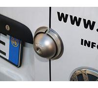 Par de candados "Ufo" para puertas metálicas