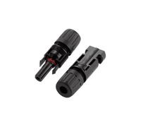 Par de conectores solares MC4, 1 macho y 1 hembra