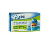 Par de tapones de silicona maxi para los oídos, marca Quies (paquete de 3 unidades)