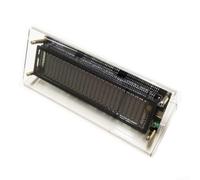 Para analizador de espectro de música vfd, 176 mm, STM32F103, 10 modos para visualizador de audio vfd, cristal acrílico, doble entrada para mems, visualización de música, reloj, función 5 V, tipo C