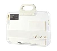 Para Archivos | A4 Impermeable Transparente Portatil Organizador,Estuche Para Documentos Con Asa,Para Hogar Viaje Negocios Escuela Documentación Recibos Ordenador