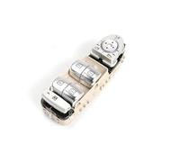 Para Benz W222 Para Clase S 2014-2019 Reemplazo Interruptor Ventana Eléctrica Principal Puerta Delantera Trasera Automóvil Interruptor Mando Elevalunas(Beige)