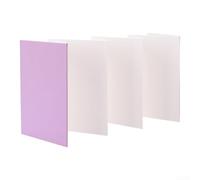 para bloc de Dibujo Acrordeón 19x13cm para papel Grueso para(Purple) | acordeón, lienzo continuo, panorámico, detalles artísticos, expansión total