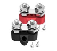 para bloque de terminales de alimentación de perno m6 rojo 12-48V cable | para la especificación m6, color rojo para polo positivo, gama 12-48V, diseño de doble alambre, estructura de sujeción segura