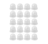 Para bombillas de imprimación, 20 piezas para carburador Zama C1U C1Q C1M, repuesto transparente para recortadora de gas FS80 FS85 PB1000 PB1010, fácil de instalar para jardín