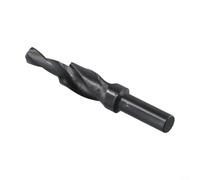 Para broca escalonada HSS con avellanador de 90 grados y chaflán 180, broca avellanada en espiral para escariado de metal, broca de vástago hexagonal a M10 para acero de aleación, cobre (M10 x 180