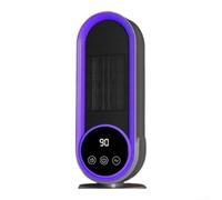 para calentador Eléctrico Portátil 1200W Silencioso para calentador(Purple US)