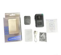 para cámara Seguridad Inalámbrica 1080P Pan/Tilt para cámara(MT6 Black) | Visión nocturna adaptativa, monitoreo remoto en tiempo real, para compacto 5.3x2.4x8.5cm, para ideal entrada casa