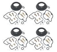 para CB600F CB 600 F 2004 2005 2006 Junta De Aguja Flotante para Carburadores Kit Reparación Carburador Motocicleta Carburador Repuesto Moto(Ivory)