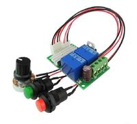 Para controlador de motor CC pwm, interruptor de marcha atrás, control variable, regulador de 6 V 12 V 24 V, controlador de actuador eléctrico, módulo de polaridad inversa, pantalla LED digital, placa