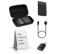 Para grabadora de voz Plaud Note Pro, kit de accesorios yystao | 1 bolsa de almacenamiento de etilvinilacetato + 1 funda protectora de silicona + 1 cable de carga magnético + 1 adaptador USB A a USB C