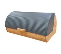 Briebe Panera Nordic – Madera bambú, tapa deslizante, diseño nórdico moderno – Gris