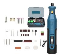 para herramienta Rotativa Inalámbrica 7.4V con para accesorios(66pcs) | Motor 7.4V alto par, para batería litio recargable, para puerto para carga USB, para ideal metal madera