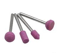 Para herramienta rotativa Kit de piedra abrasiva 7pcs con cono cilíndrico bola plana y tipos de cono de 60 grados para aplicaciones de trabajo de precisión
