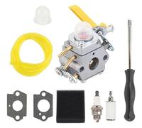para Homelite para Ryobi 25cc 26cc 30cc Carburadores Cortasetos Herramientas De Carburador Filtro Aire Manguera Combustible Primer Bulbo Carburador Repuesto Moto